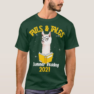 T-shirt Tails Tales Summer Reading 2021 Llama 1