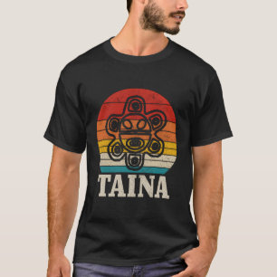 T-shirt Taina Sun Porto Rico Boricua Taino Boriken Boriqu