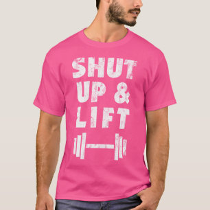 T-shirt Tais-Tête Et Ascenseur Entraînement Poids