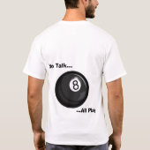 T-shirt Tais-toi et jouez (Dos)