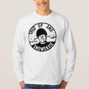 T-shirt tais-toi et snowskate