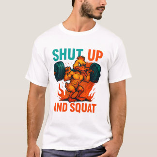 T-shirt Tais-Toi Et Squat