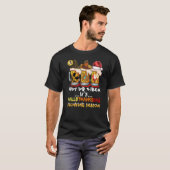 T-shirt Tais-toi le foie c'est les Hallothanksmas qui boiv (Devant entier)