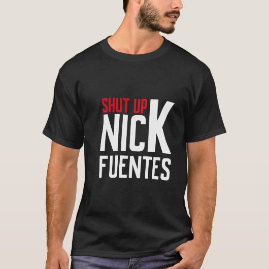 T-shirt Tais-toi, Nick (Devant)