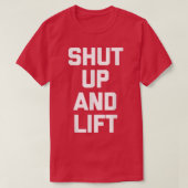 T-shirt Tais-up & Lift Drôle Exercice Poids Fitness (Design devant)