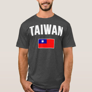 T-shirt Taiwan Flag Taiwanese