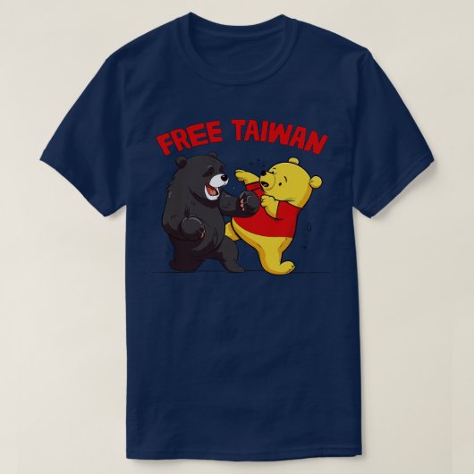 T-shirt Taïwan libre (Design devant)