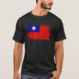 T-shirt Taïwan tenue Taïwan Drapeau Symbole I Love Taïwan