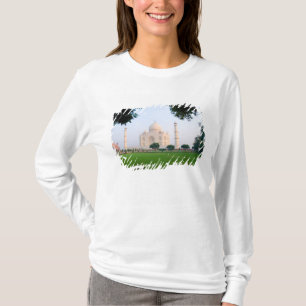 T-shirt Taj Mahal au lever du soleil l'un des merveilles d