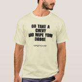 T-shirt Take-A-Chevy (course rapide) (Devant)