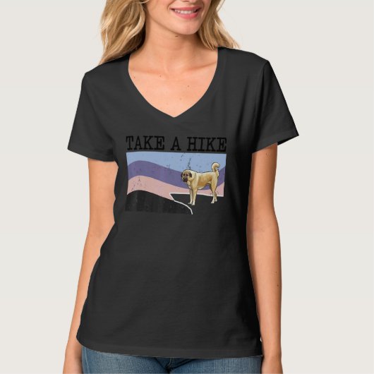 T-shirt Take A Hike Anatolian Shepherd Dog Graphic Hiking (Devant)