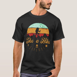 T-shirt Take A Hike, Mountains, Outdoors, Nature, Vintage
