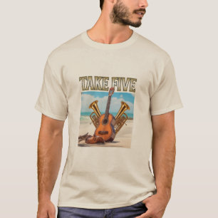 T-shirt "Take Five" - Instrument de musique