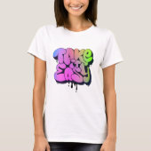 T-shirt Take It Easy Neon Graffiti Tee Uplift Collection (Devant)