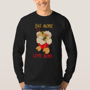 T-shirt Takeout Chinois Manger Plus D'Amour Plus De Cookie