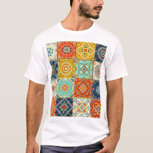 T-shirt Talavera, Azulejos, fond d'écran en mosaïque turqu
