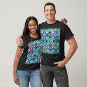 T-shirt Talavera Mosaic : Papier Peint Multicultural Sans  (Unisexe)