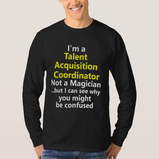 T-shirt Talent Acquisition Coordinator Job Career HR Hirin (Devant)