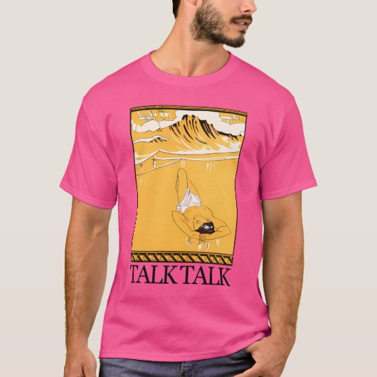 T-shirt Talk style rétro Design esthétique (Devant)