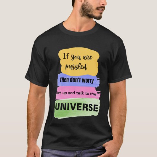 T-shirt Talk to the Universe – Manifestation & Cosmic (Devant)