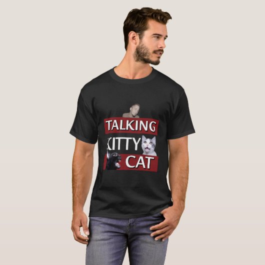 T-shirt Talking Kitty Cat (Devant entier)