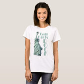 T-shirt Tall Girls ROCK (Dark) (Devant entier)