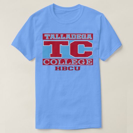 T-shirt Talladega College Apparel (Design devant)