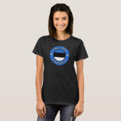 T-shirt Tallinn Estonie (Devant entier)