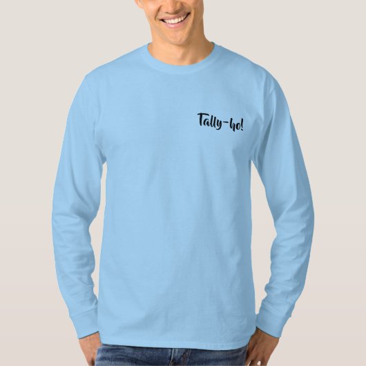 T-shirt Tally Ho Chase (Devant)
