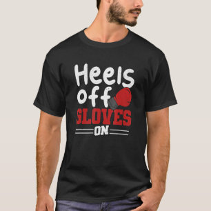 T-shirt Talons De Gants Sur Boxer Kickboxing Boxing Femmes