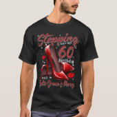T-shirt Talons Entrant Dans Mes 60 Ans 60 et F (Devant)
