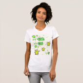 T-shirt Tamagotchi pour femmes (Devant entier)