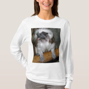 T-shirt Tamarin mignon de Coton-dessus