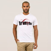T-shirt Tambour et foule de basse (Devant entier)