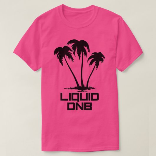 T-shirt Tambour liquide et basse DnB Tambour libre N basse (Design devant)
