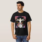 T-shirt tambour vitruvien (Devant entier)