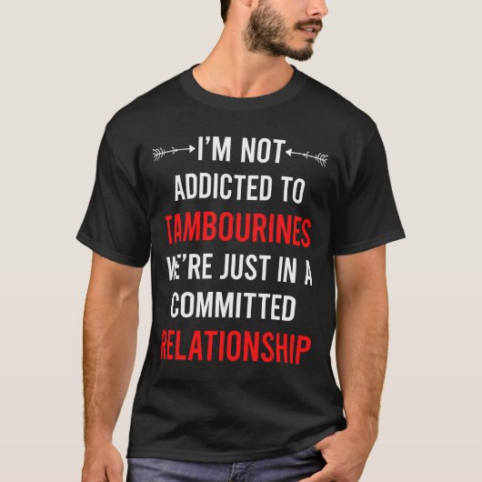 T-shirt Tambourine de relation (Devant)