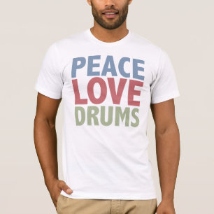 T-shirt Tambours d'amour de paix