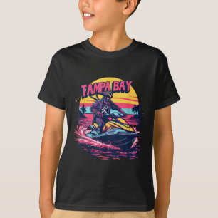 T-shirt Tampa Bay Pirate Floride Jetski Navigation Drôle G