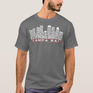 T-shirt Tampa Bay Team All Time Legends Tampa Bay Skyline