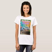T-shirt Tampa Florida belle affiche de voyage. (Devant entier)