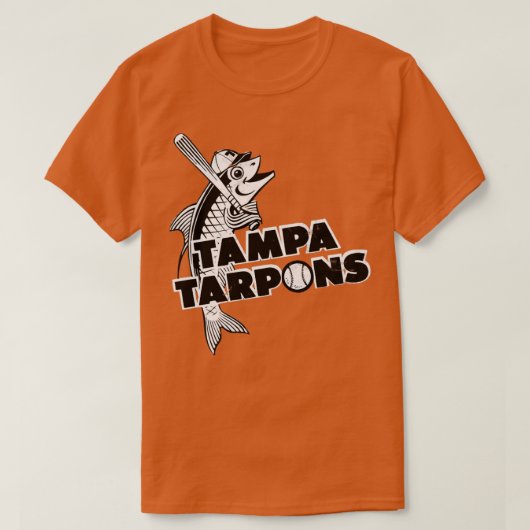 T-shirt Tampa Tarpons Design Vintage (Design devant)