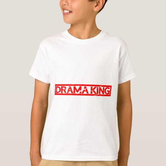 T-shirt Tampon Drama King (Devant)