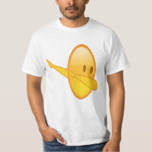 T-shirt tamponnant d'Emoji