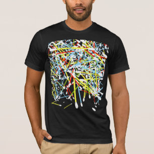 T-shirt Tampons de coton de couleur