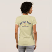 T-shirt Tan Bodega Bay pour femmes (Dos entier)