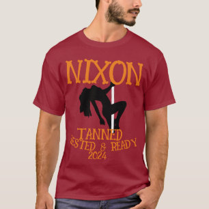 T-shirt Tan ned Reposé & Prêt NIXON 2024 Président