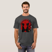 T-shirt Tanabata Couple Silhouette (Devant entier)