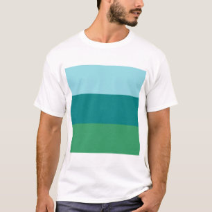 T-shirt Tanager Turquoise, sarcelle bleue et vert Kelly Ho