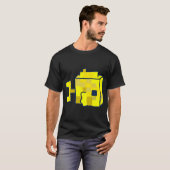 T-shirt Tang jaune Minecraft (Devant entier)